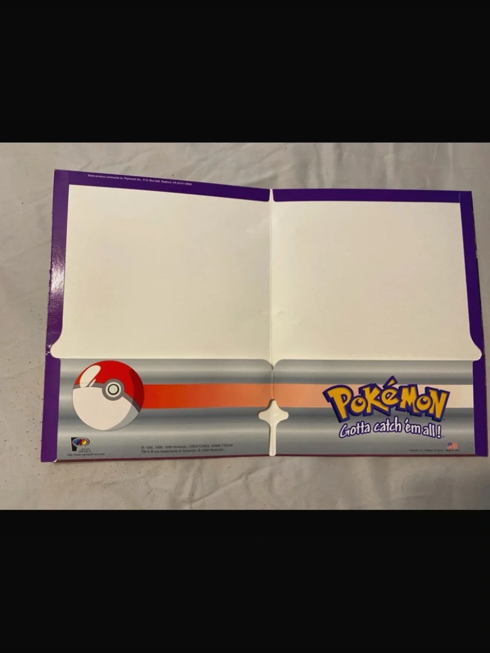 Vintage Pokémon Folder